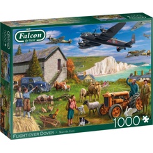 Falcon Letadla nad Doverem 1000 dílků