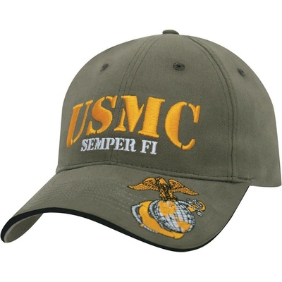 ROTHCO USMC SEMPER FI baseball ZELENÁ 3969