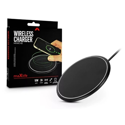 Maxlife TF-0117 10W черна станция за безжично зареждане (TF-0117)