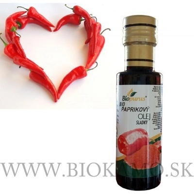 Biopurus Paprikový olej sladký 0,1 l
