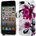 Apple iPhone 5 Flora V5 Силиконов Калъф + Протектор