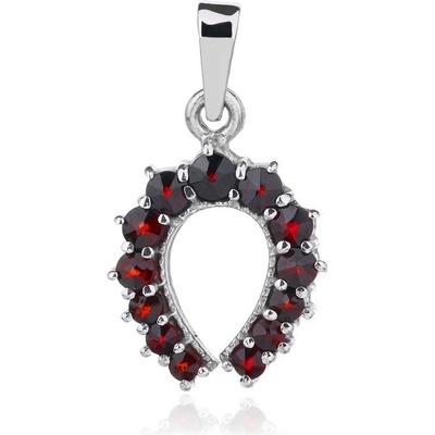 Český Granát Jan Kos jewellery Stříbrný přívěsek 32102940