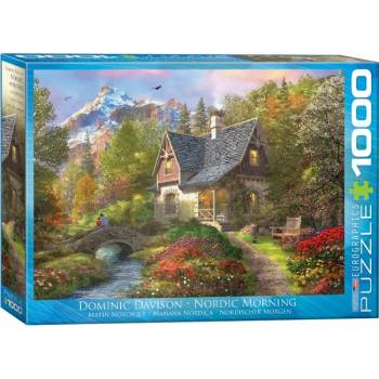 Image 1 of EUROGRAPHICS - Puzzle Davison: Nordic morning - 1 000 piese
