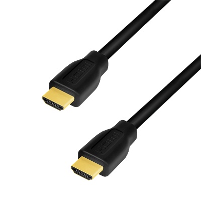 LogiLink HDMI кабел, A/M-A/M, 4K/60 Hz, CCS, черен, 3 м (CH0102) (CH0102)