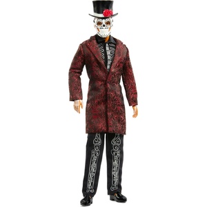 Barbie Кукла Barbie Signature - Денят на мъртвите, Ken, 2026, с празничен тоалет и аксесоари (JJX97)
