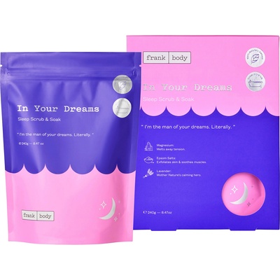 Frank Body In Your Dreams Sleep Scrub and Soak Ексфолиант за тяло дамски 240gr