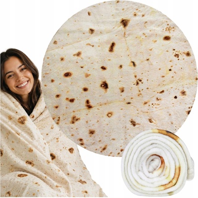 Korbi deka / přehoz na postel Tortilla 150 x 150 cm
