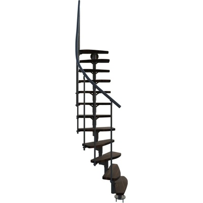 Minka STAIRS modulové schodiště Monte Carlo ořech/šedá, 293,8 cm