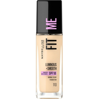 Maybelline Fit Me! SPF18 rozjasňující tekutý make-up 125 Nude Beige 30 ml