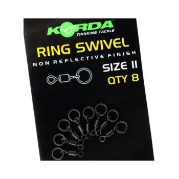 Korda Obratlíky Flexi Ring Swivel veľ.11 8 ks