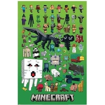 PLAKÁT 61 x 91,5 cm|MINECRAFT