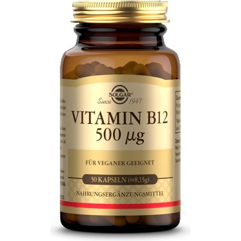 Solgar Vitamin B12 500 g - 50 капсули
