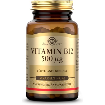 Solgar Vitamin B12 500 g - 50 капсули