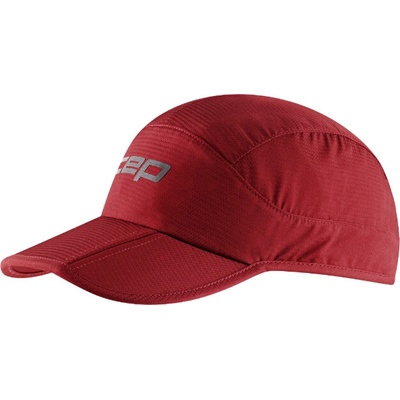 CEP run foldable cap burgundy