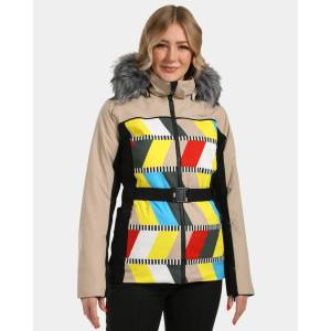 Kilpi Дамско ски яке Kilpi CLAIR-W Beige Kilpi | Bezhov | ЖЕНИ | XS