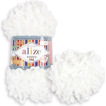 Alize Puffy Fine 55 biela