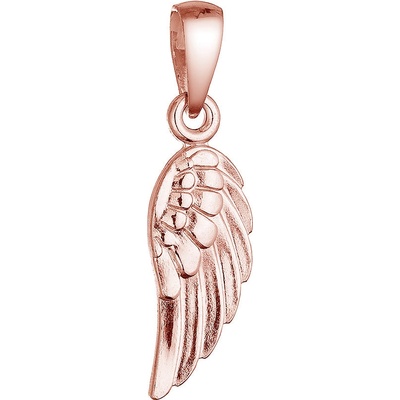 Pavona Pozlacený stříbrný přívěsek andělské křídlo 64088 rose gold