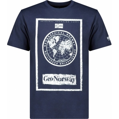 Geographical Norway tričko pánské JERLAND MEN tmavě modrá