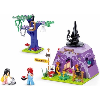 Sluban B1055 Magický stan v kouzelném lese