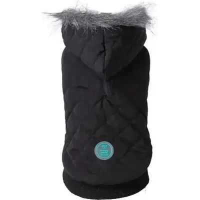 FREEDOG Шушлеково яке за куче Abrigo Lane Negro в черен цвят