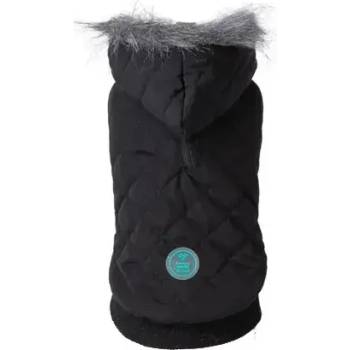 FREEDOG Шушлеково яке за куче Abrigo Lane Negro в черен цвят