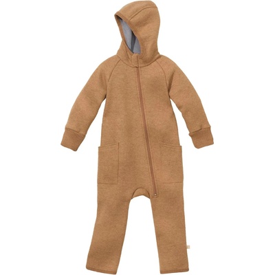 disana Детски цял костюм disana Kid's Zipp-Overall Overall - Caramel - размер 50/56 (EU) (704-4405-0211)