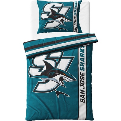 Official Merchandise NHL obliečky San Jose Sharks Belt 140x200 70x90