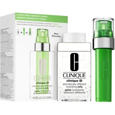 Clinique iD Dramatically Different Hydrating Jelly + Active Cartridge Concentrate for Irritation комплект с гел за лице за успокояване на кожата 115 мл за жени 1 бр