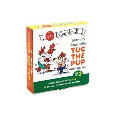 Learn to Read with Tug the Pup and Friends! Box Set 3: Guided Reading Levels E-G Wood Julie M.