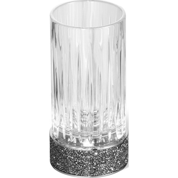 Decor Walther Чаша за четки за зъби Rocks релефна хром (0934200)