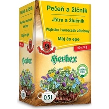 Herbex UNGO TEA PEČEŇ ŽLČNÍK 20 x 3 g