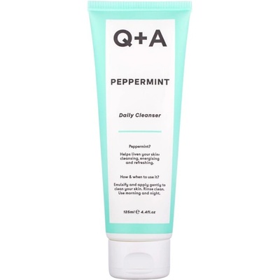 Q+A Peppermint Daily Cleanser от Q+A за Жени Почистващ гел 125мл
