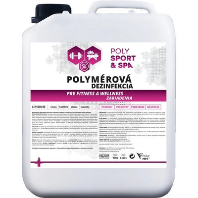 POLYMPT POLY SPORT & SPA Dezinfekcia pre Fitness a Wellness 5 l