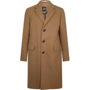 Boss Мъжко палто Boss C-Hyde-Flaps-Hl-241 10254935 0 Overcoat Mens - Open Brown