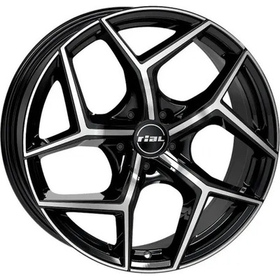 RIAL Salento 8x19 5x112 ET48 black polished