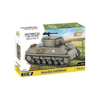Cobi 2711 World War II Americký tank Sherman M4A3E8