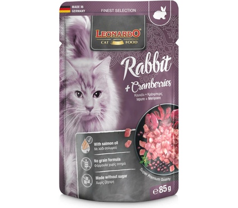 Leonardo Rabbit & Cranberries 85 g