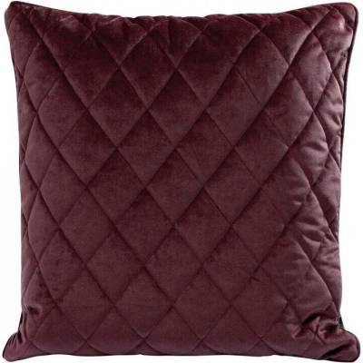 Takoy Polštář s výplní VELVET 28 prošívaný do kára s ozdobným lemem po okrajích-HF-387716 | 50 x 50 cm