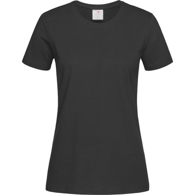 Stedman Tričko Comfort 185 Women krátký rukáv dámské Černý opál