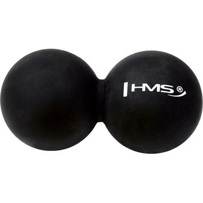 Lacrosse Ball HMS Dvojitá masážna loptička BLC02 , čierna