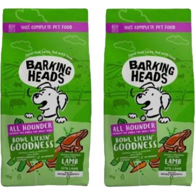 Barking Heads All Hounder Bowl Lickin Good Lamb 2 x 2 kg