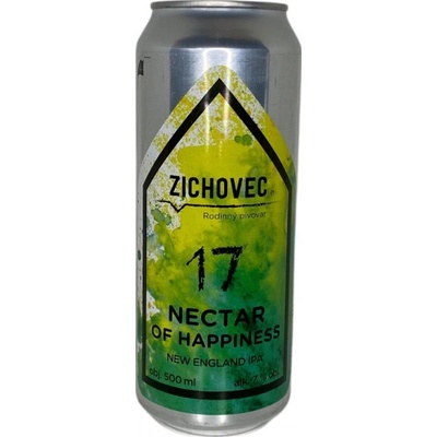 Zichovec Nectar of Happiness 17° 0,5 l (plech)