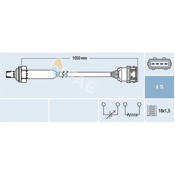 Lambda sonda FAE 77360