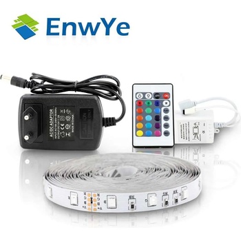 CREE Lights 5м. Диодна лента с контролер rgВ - ЧЕРВЕНО, ЗЕЛЕНО, СИНЬО (1113)