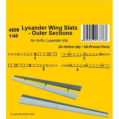 CMK Lysander Wing Slats Outer Sections for Airfix kit 1:48
