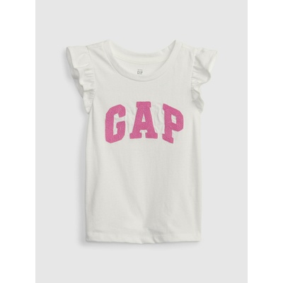 GAP Детска риза с логото на GAP GAP | Byal | Момичешки | 98