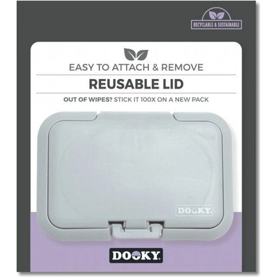Dooky Uzávěr na vlhčené ubrousky Grey Card