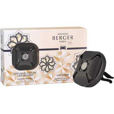 Maison Berger Eternity LADY FLOWER black vůně a clip do auta