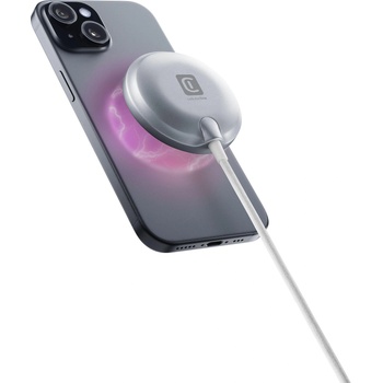 Cellularline Безжично магнитно зарядно с вкл. Ринг MAG PAD Qi2 15W