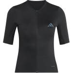 adidas Дамска фланелка с къс ръкав за колоездене adidas Women's Tempo Jersey Cycling jersey - Black (156-2921-0113)